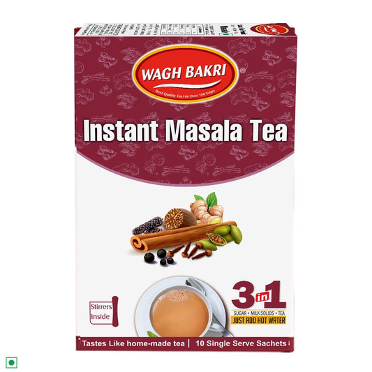 Wagh Bakri Masala Instant Tea Premix, 10 Sachets, 140 G