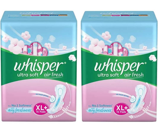 Whisper Ultra Soft 2 Pcs Sanitary Pad (Pack of 2)