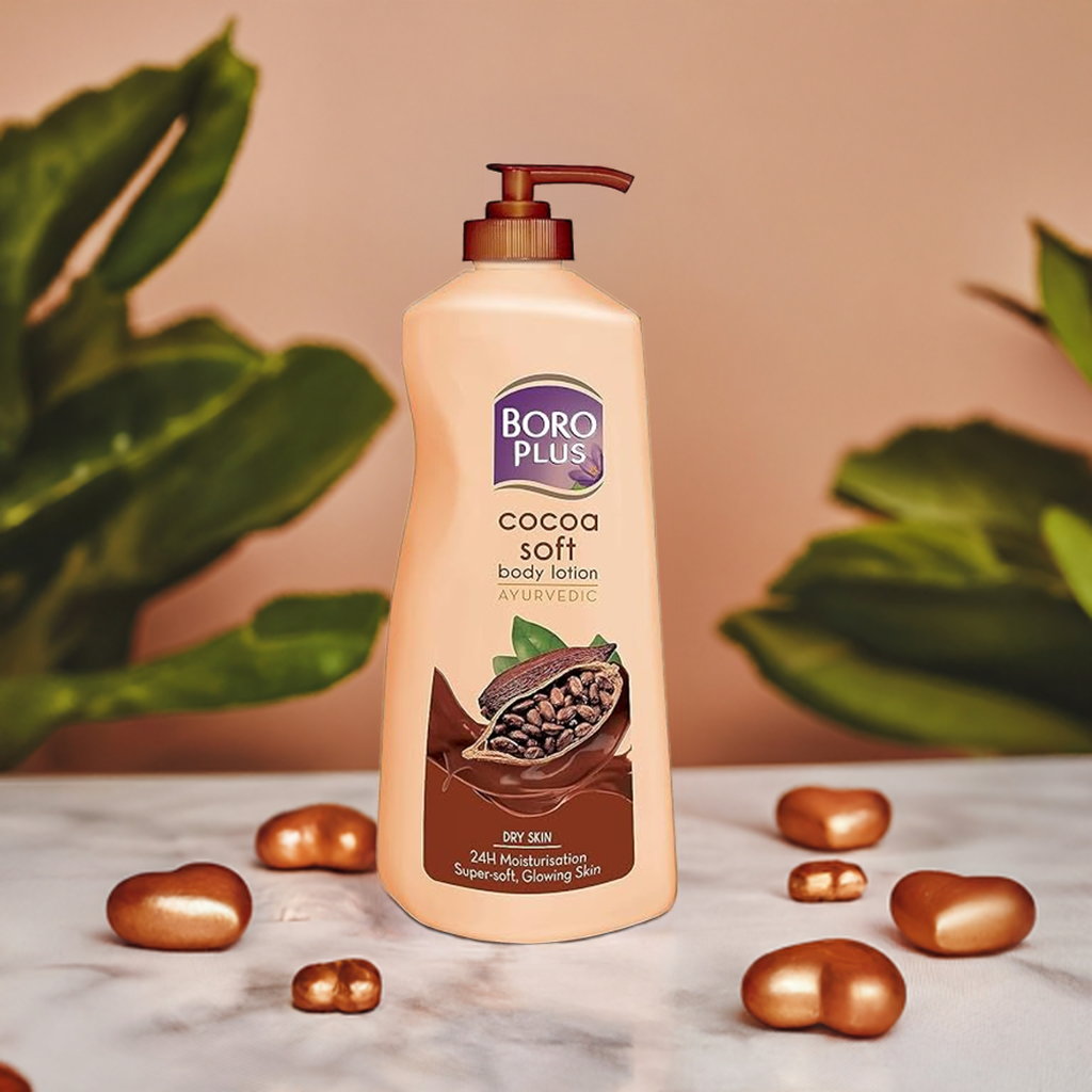 BOROPLUS Boro Plus Cocoa Soft Body Lotion For Skin Combination , 400 Ml