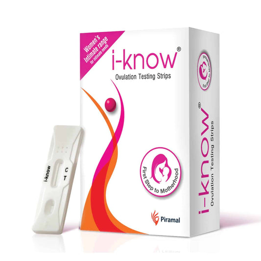 i Know Ovulation Test Kit For Women Planning Pregnancy | 5 Test Strips x Pack of 1 